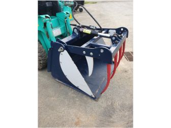 Mini-Chargeur 95cm avec godet grappin
