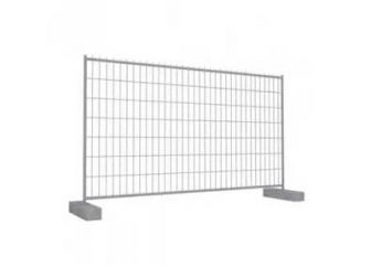 Barrière de chantier 3,50 x 2 m + plot