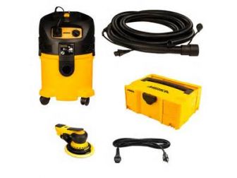 Ponceuse orbitale + aspirateur