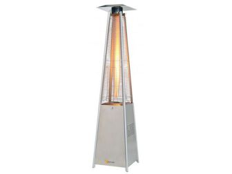 Parasol chauffant pyramide gaz (13 kg Propane)